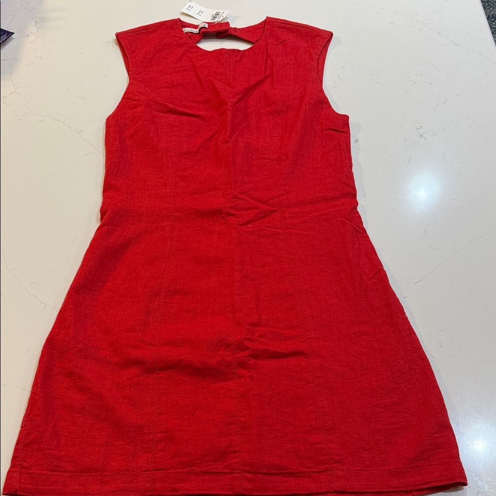 Abercrombie & Fitch Vibrant Red Top